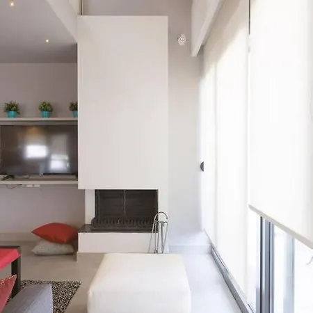 Lägenhet Ippokrateio Stylish City Loft Free Parking Thessaloníki